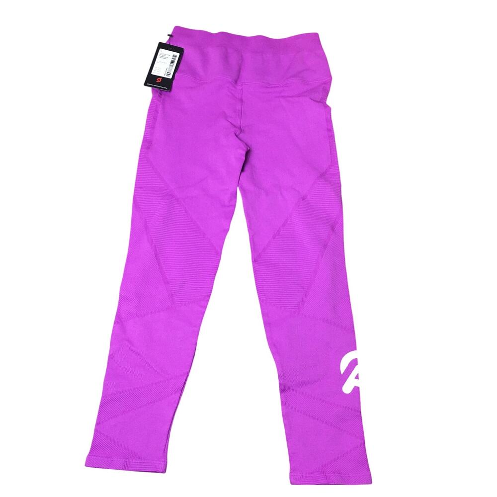 NWT Nux Peloton Women Seamless Shapeshifter Purple 7/8 Legging Yoga Gym Small